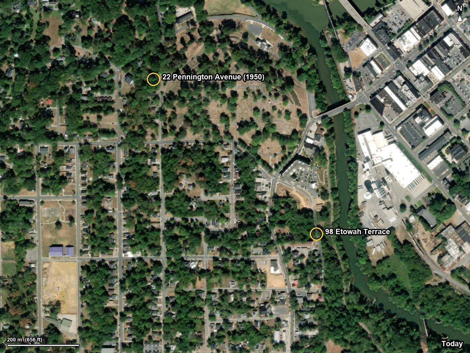 Today aerial view