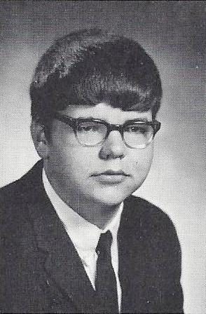 Very likely Bob ("Bobby Wright"), Gloria's brother, in his East Rome High School senior portrait, class of 1967